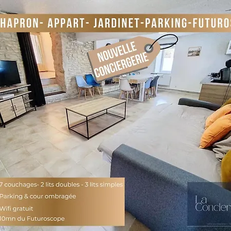 La Maison Du Chapron - Marigny - Futuroscope Apartmán